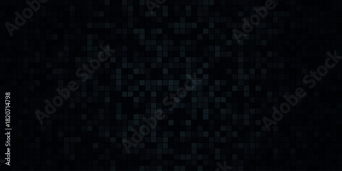 Wallpaper Mural Abstract background with small squares or black gradient pixels. Minimalist and modern background concept for covers, brochures, presentations, and certificates. Torontodigital.ca