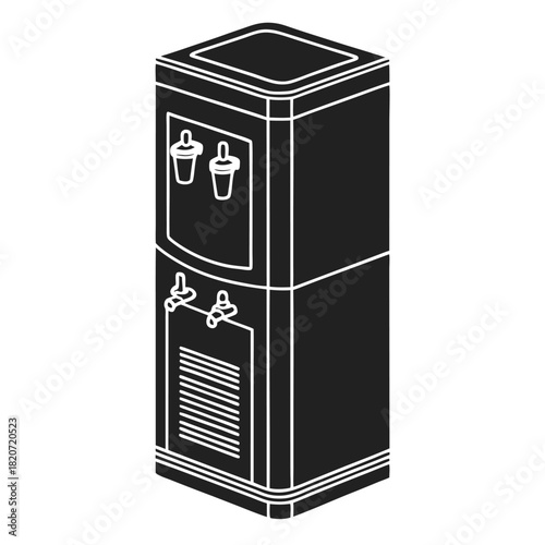 illustration of a refrigerator