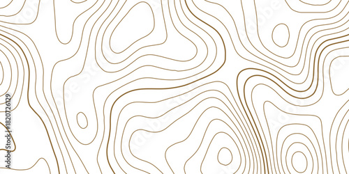 Abstract design with seamless pattern with lines topographic map. geographic mountain relief. colorful contours topography stylized height of the lines. geographic contour map paper texture.