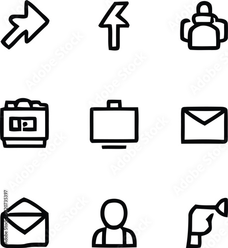 business and finance icons