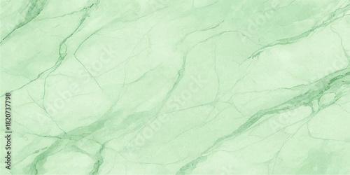 Abstract watercolor texture with crumpled green paper pattern and light blue paint drops