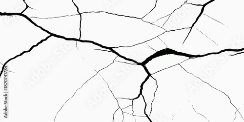 An old, cracked concrete wall with a grunge texture and a broken pattern has a hole in the wall that reveals the surface beneath, like a piece of marble design