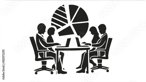 Diverse team collaborating on a project with ideas and communication