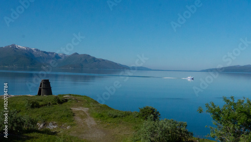Svartisen glacier in Norway, Scandinavia