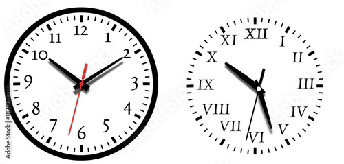 wall clock vector