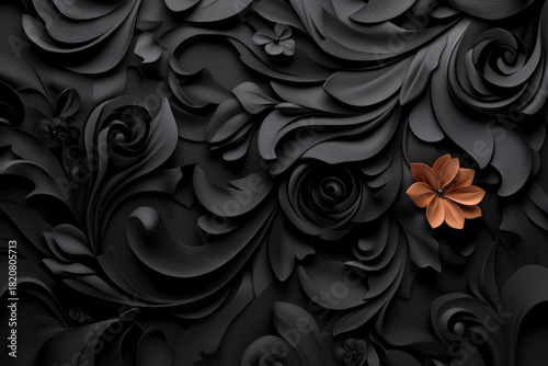 Engraved Background