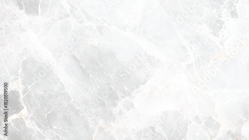 Abstract light gray marble texture with dark veins isolated on white background