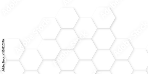 Background with hexagons. Abstract background with lines.creative emboss light honeycomb polygonal web,Abstract white hexagon concept background,white and hexagon abstract background. white paper text