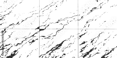 Abstract grunge wall texture background with black ink splash and dirty paper pattern design