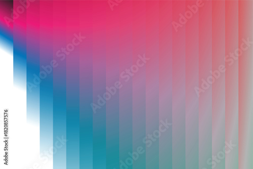 Vibrant abstract gradient with vertical lines and soft color blending