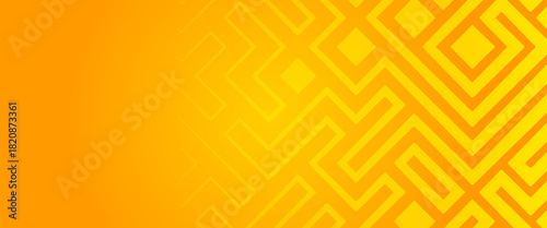 Solid Yellow Background with Subtle Diagonal Light Yellow Lines and Shapes. abstract gradient yellow and orange background vector illustration. eps 10