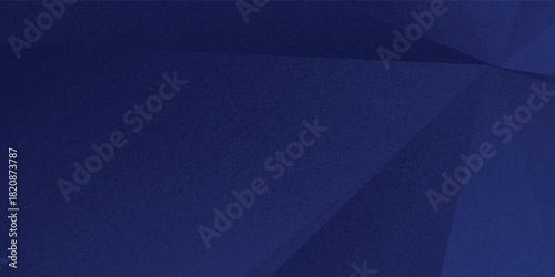 Dark blue black silver abstract pattern background. Geometric shapes. Lines, triangles, angles, folds, polygons, 3D diamonds.