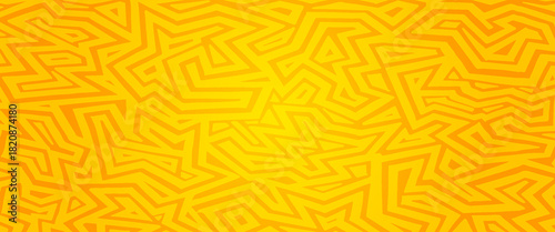 Orange abstract background. Minimal pattern. Vibrant gradient geometric lines. Modern design. eps 10