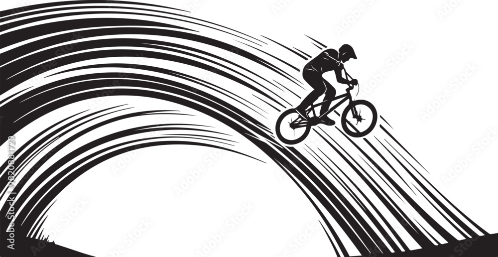 Obraz premium Elegant Black Silhouette Vector Set