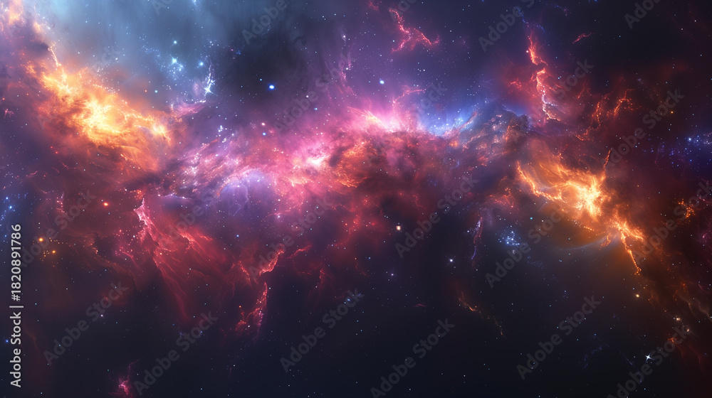 Fototapeta premium abstract space background