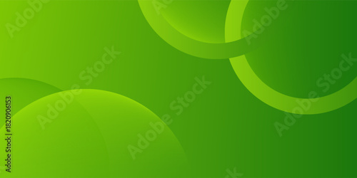 green backgrounds. abstract 3d circle background.