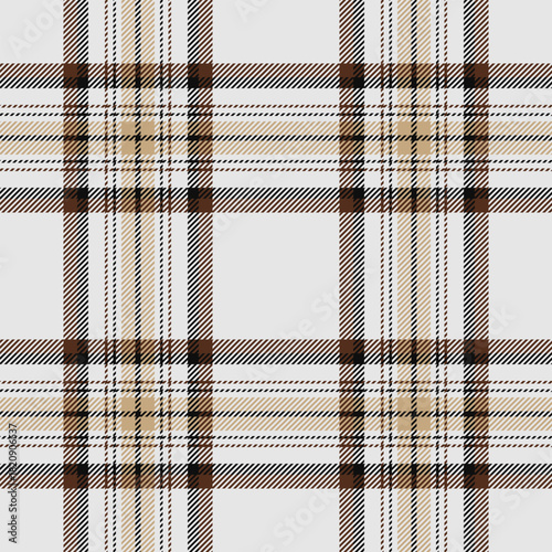 Knit vector check textile, kingdom texture background seamless. Valentines day tartan fabric pattern plaid in sterling silver and orange colors.