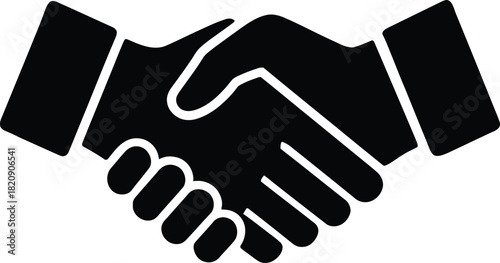 handshake vector illustration