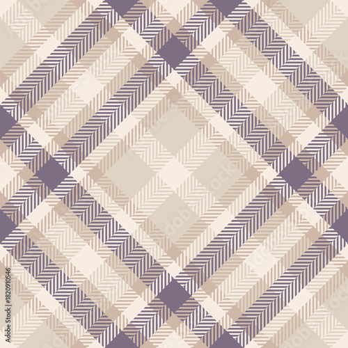 Teen texture tartan plaid, layout fabric textile vector. Difficult seamless background pattern check in light and linen colors.
