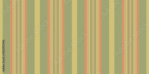 Sirect pattern vertical fabric, geometry texture background vector. Done lines seamless textile stripe in pastel and lime colors.
