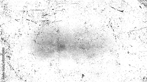 Abstract grunge texture background with halftone effect and distressed overlay, perfect for overlay vector