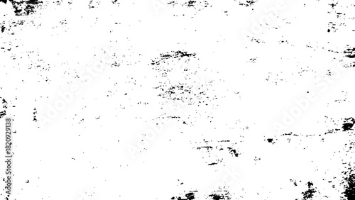 Abstract black and white grunge texture overlay with small speckles and distressed surface effect vector