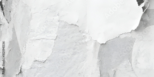 Old ripped torn blank black and white posters textures backgrounds grunge creased crumpled paper vintage collage placards empty