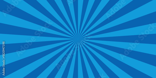 Vector sunburst pattern blue and green design. Vintage sunrays illustration swirl grunge backdrop line. sun beam vector banner design and comic burst gradient concept pattern.	