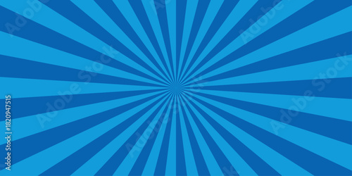 Vector sunburst pattern blue and green design. Vintage sunrays illustration swirl grunge backdrop line. sun beam vector banner design and comic burst gradient concept pattern.	