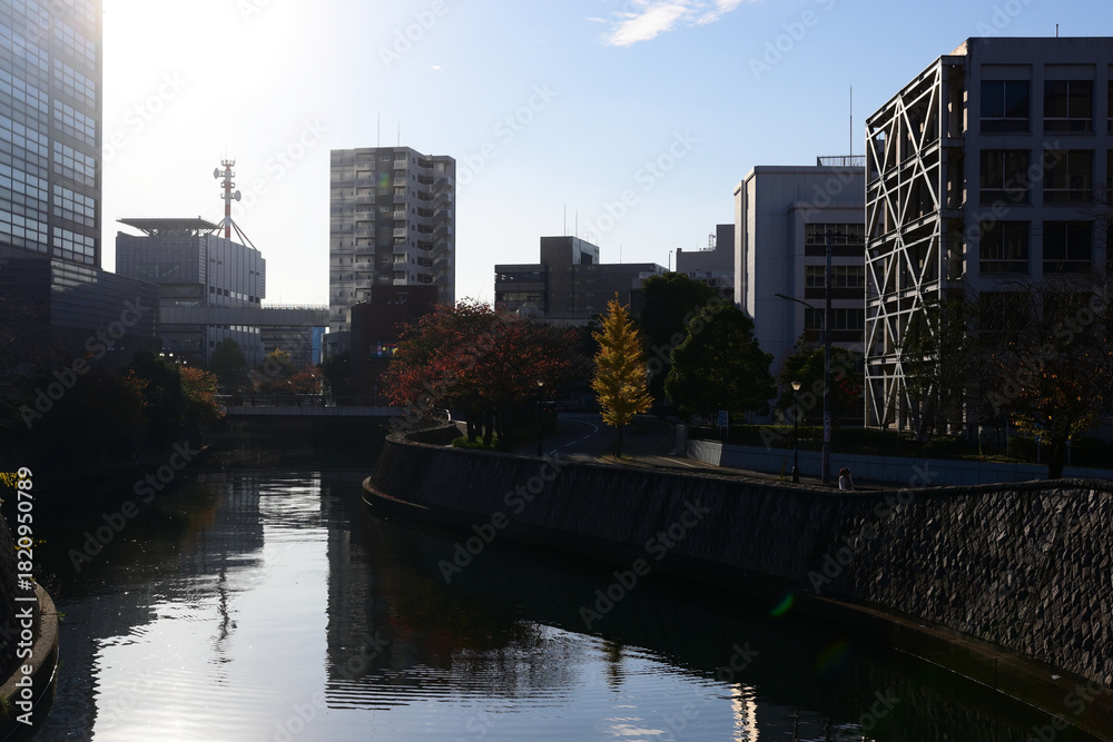 Obraz premium 都川 千葉県千葉市