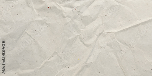 Abstract crumpled and creased recycle paper texture background