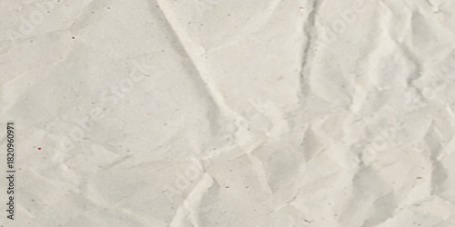 Abstract crumpled and creased recycle paper texture background