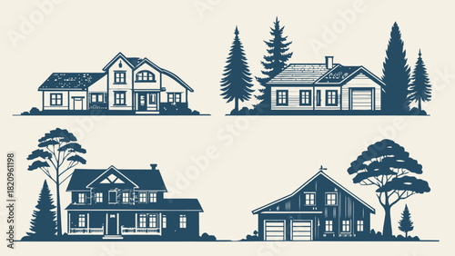 Charming collection of house designs, offering architectural inspiration for builders, realtors, and homeowners dreaming of building their ideal home