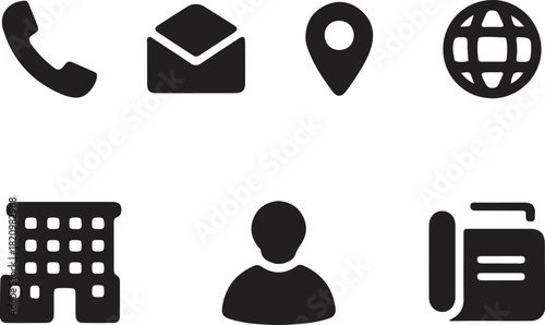 business icons set