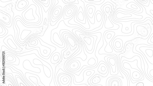 Topographic map. Contour abstract background. Modern design with White background with topographic wavy pattern design. 