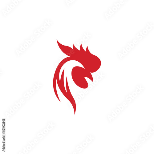 Fighting Rooster Head Icon