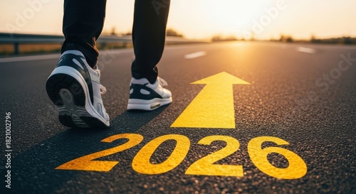 Walking towards 2026 a journey of progress and new year goals