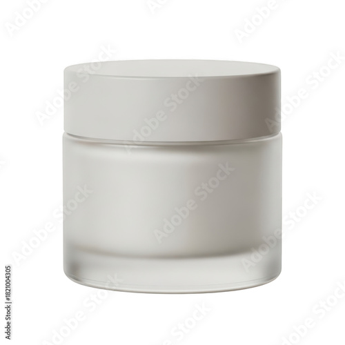 Wallpaper Mural Minimalist jar for cosmetics or cream, clean modern design, perfect for branding mockup Torontodigital.ca