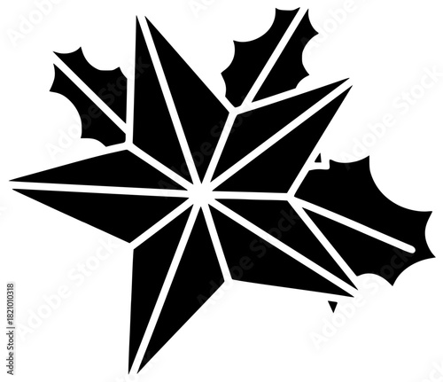 christmas illustration star silhouette bethlehem logo holiday icon birth outline night jesus sky christian light celebration bible december manger shape and vector graphic background