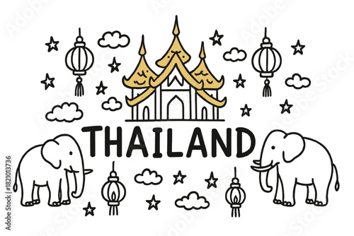 Thailand is a country with a lot of elephants