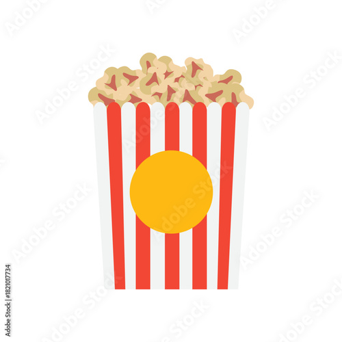 Flat Illustration of Stripe...