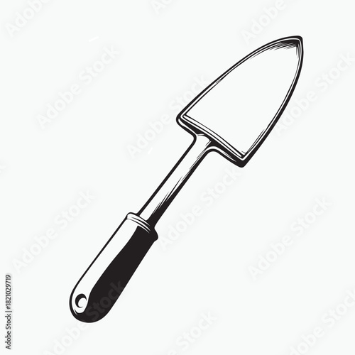 garden tools isolated on white