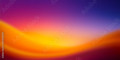 Vibrant Golden To Orange And Soft Violet Gradient Background