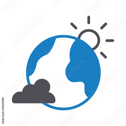  Earth Globe Vector icon which can easily modify or edit