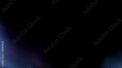 Soft Pastel Color Light Leak Overlay with Gentle Moving Shadows