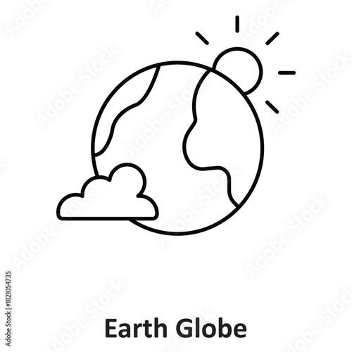  Earth Globe Vector icon which can easily modify or edit