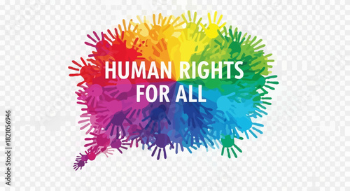 Vibrant Advocacy: A Colorful Expression of Human Rights for Global Equality and Inclusion