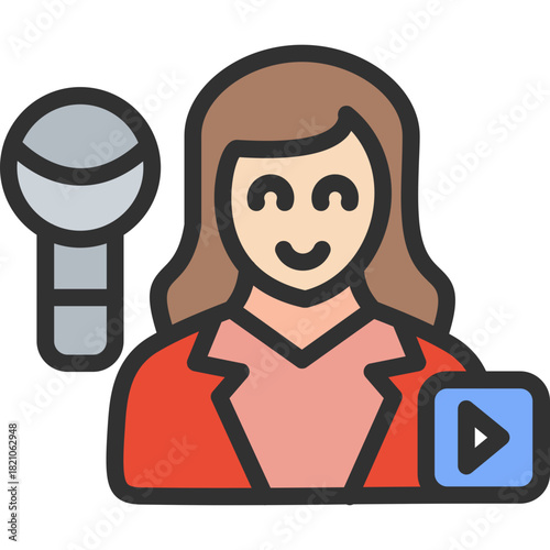 Live Broadcast Icon