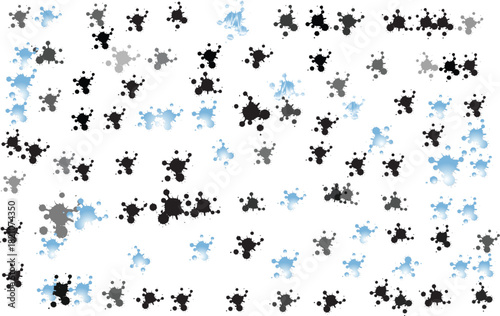 abstract grunge background with blots