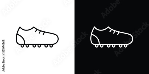 Cleats icons for UI elements. High-quality vector illustration.
